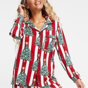 Chelsea Peers Christmas Print Pajama Top - XL / 20
